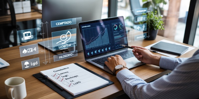 Checklist de Auditoria: Compliance, Logs e Backups Essenciais